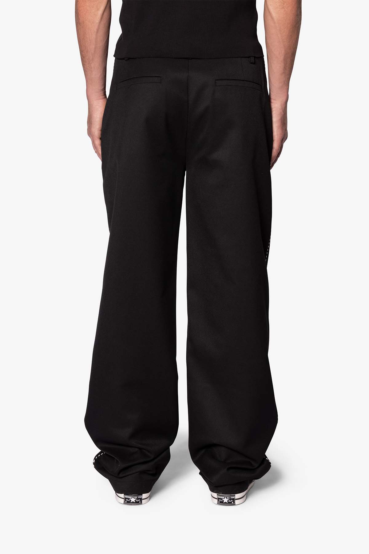 Western Piping Pants | Black