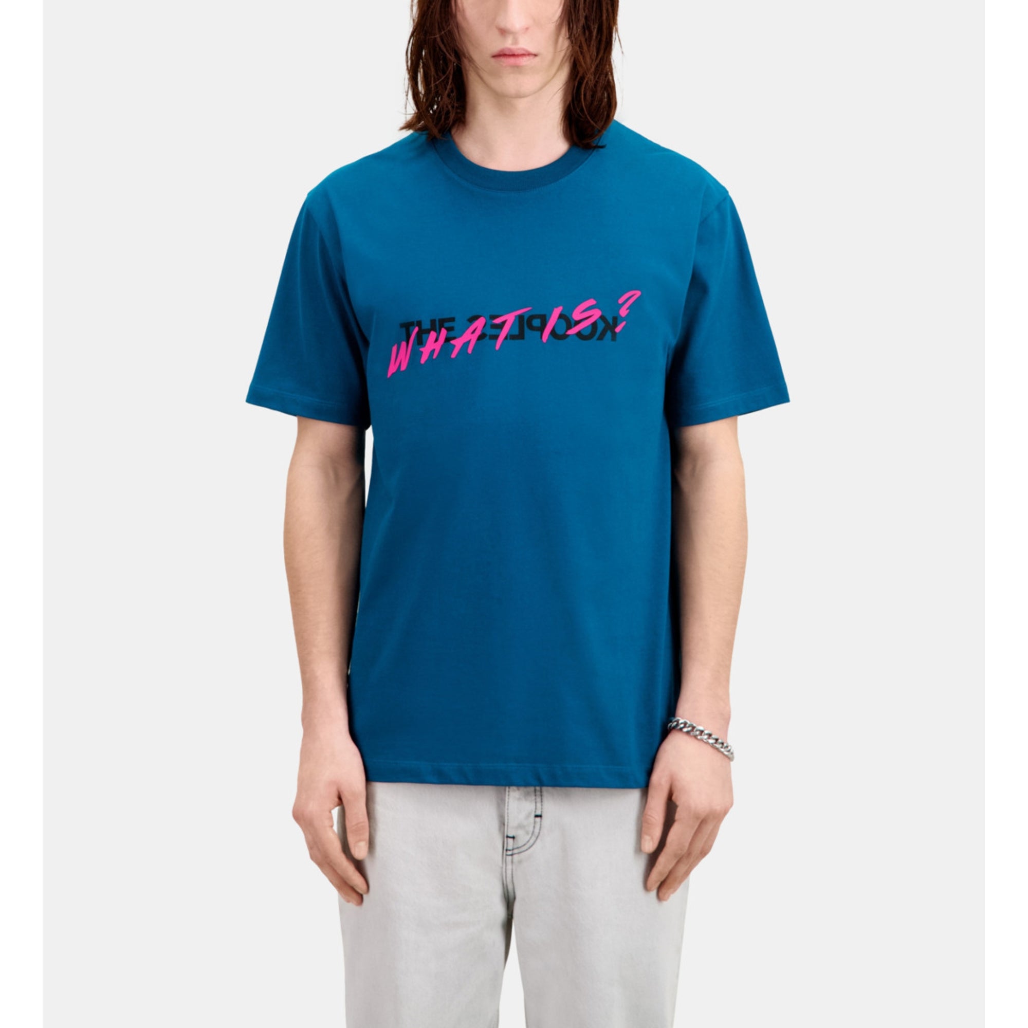 What Is T-Shirt | Men | Medium Blue