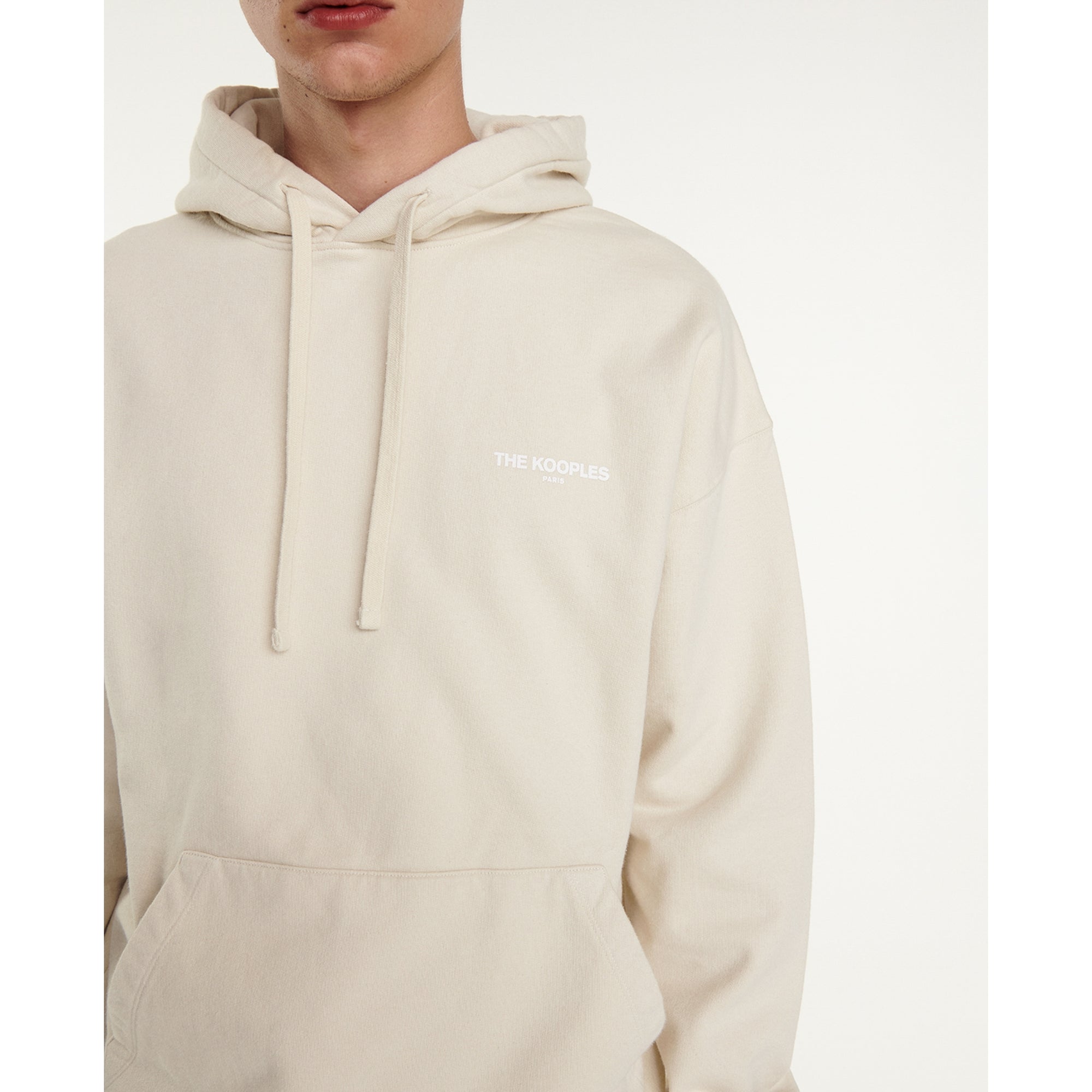 White Hoodie | Men | Ecru