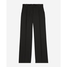 Wide-Leg Suit Trousers | Women | Black