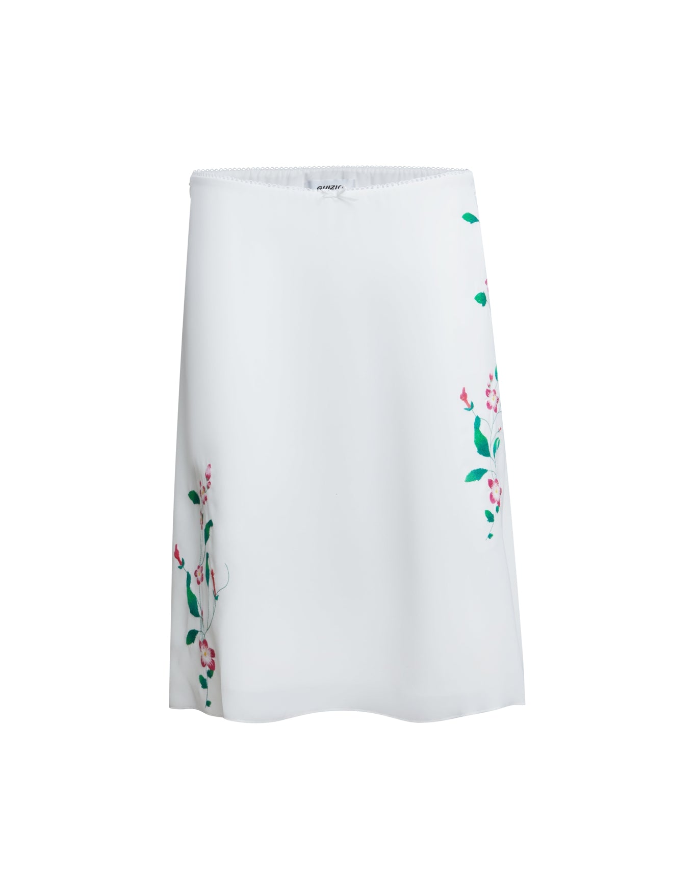 Wildflower Water Lily Skirt | White