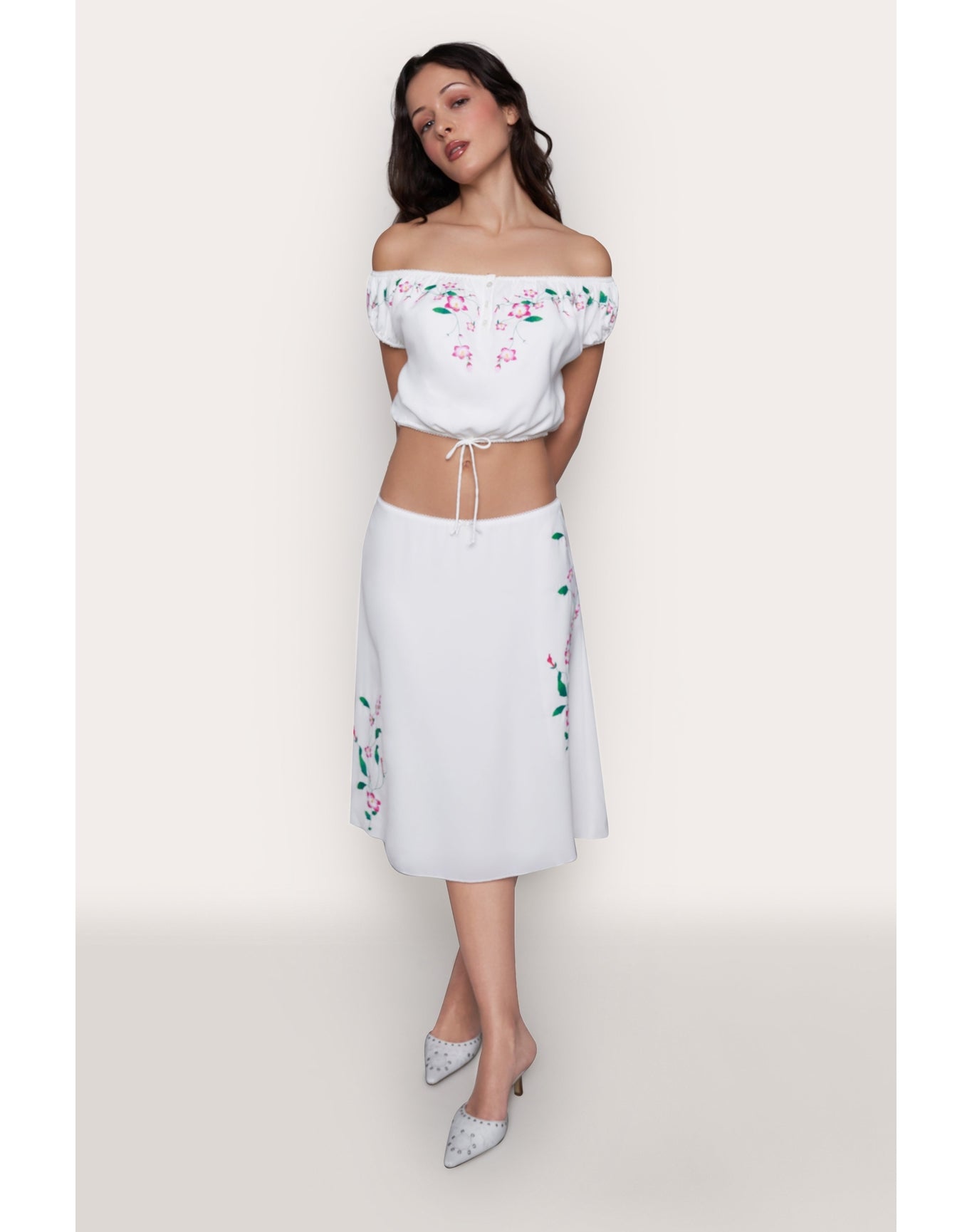 Wildflower Water Lily Top | White