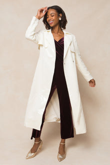 Women | Angelica Trench | White