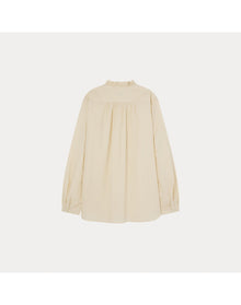 Women | Burgundy Shirt | Ecru