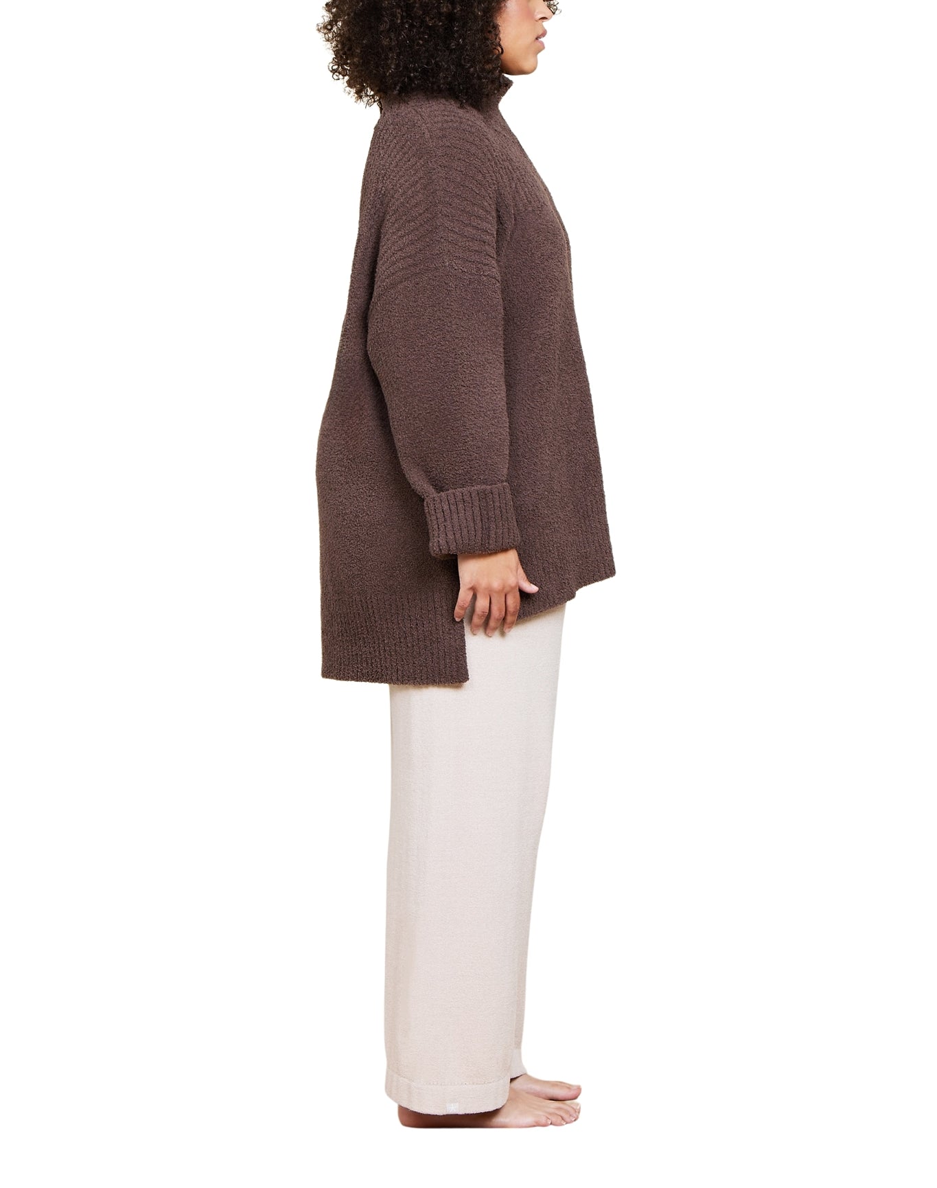 Women | Cozychic High Low Pullover | Java