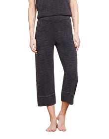 Women | Cozychic Lite Contrast Stitch Cropped Pant | Carbon-Pearl