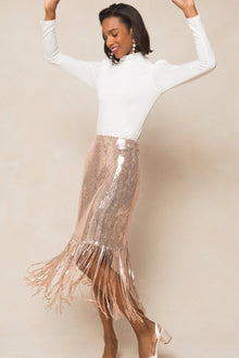 Women | Ethereal Skirt | Gold