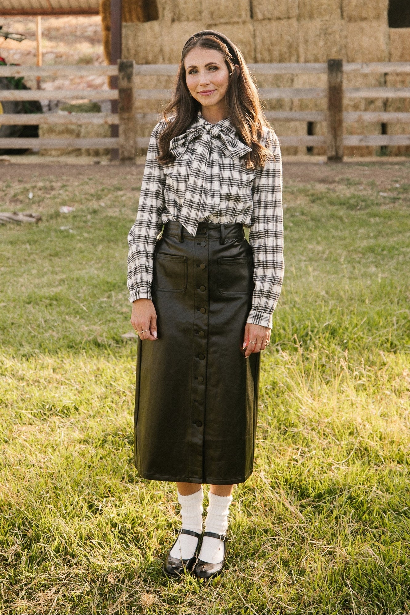 Women | Genevieve Blouse | Multi x Plaid