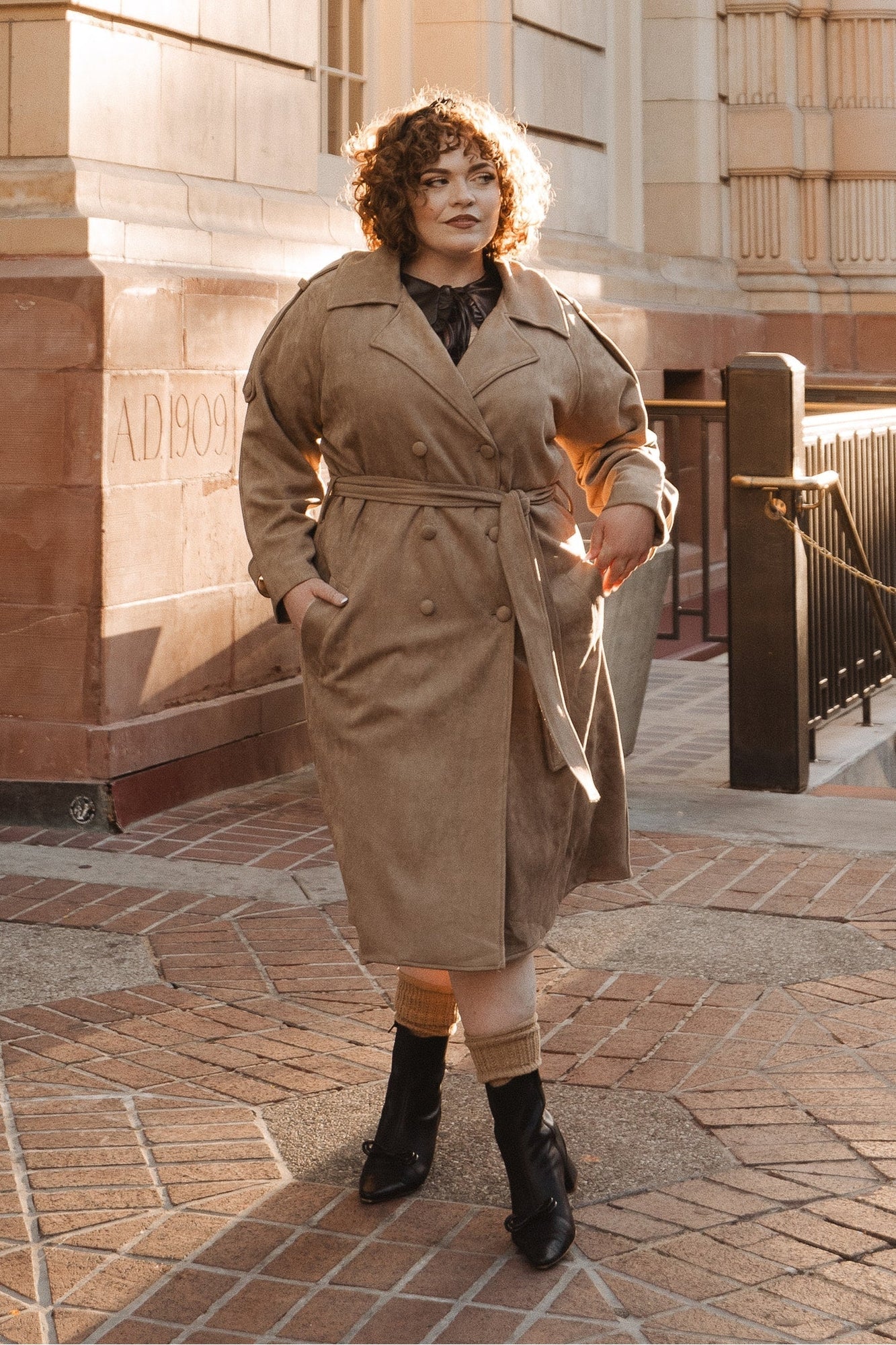 Women | Holly Coat | Tan