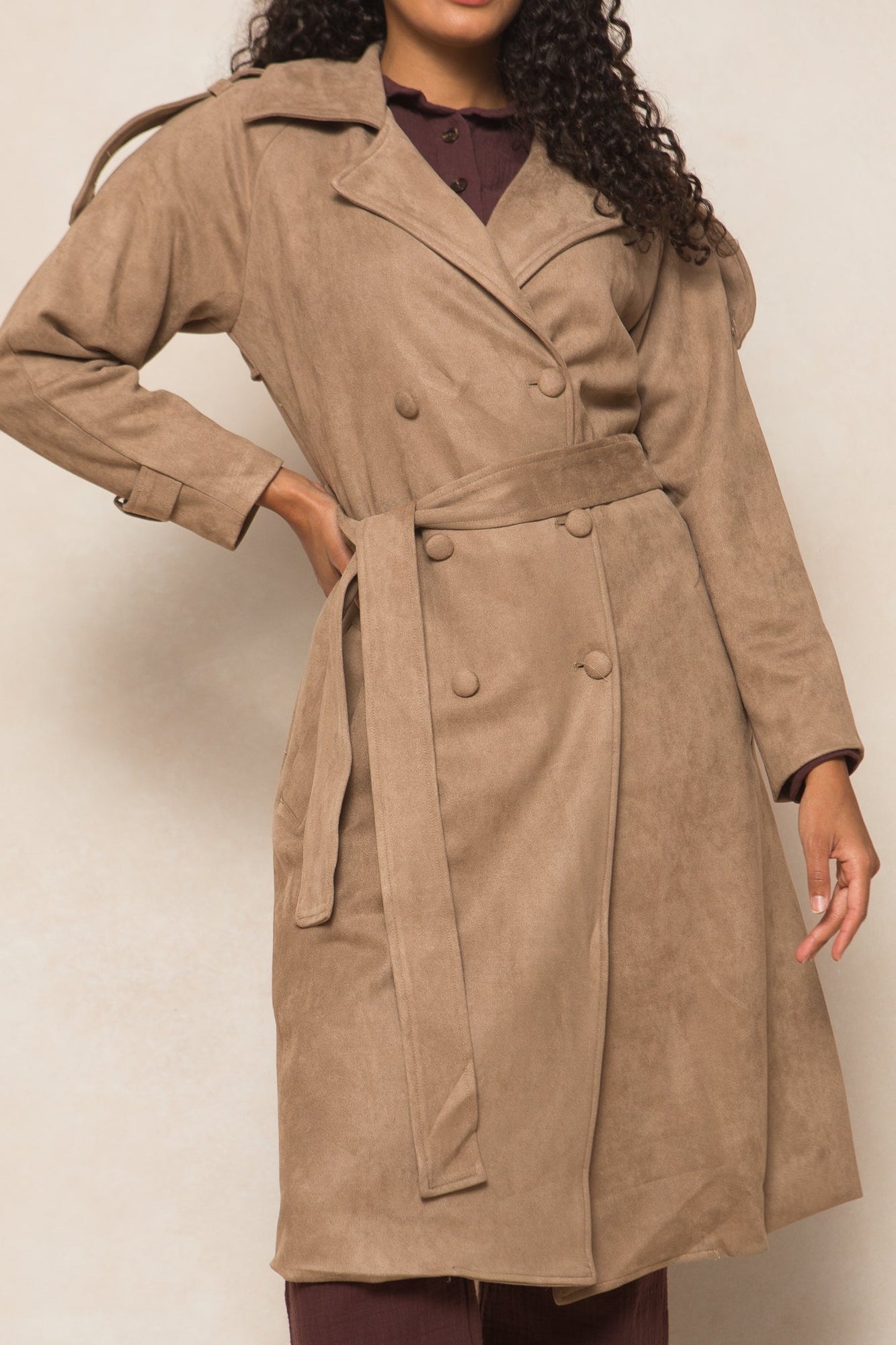 Women | Holly Coat | Tan