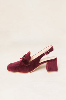 Women | Ivy Bow Loafer | Red