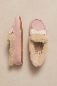 Women | Ivy Bow Slippers | Pink