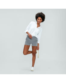 Women | Pace Chino Shorts | Light Grey