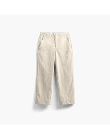 Women | Pace Poplin Cropped Chino | Buff