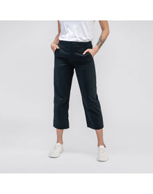 Women | Pace Poplin Cropped Chino | Navy