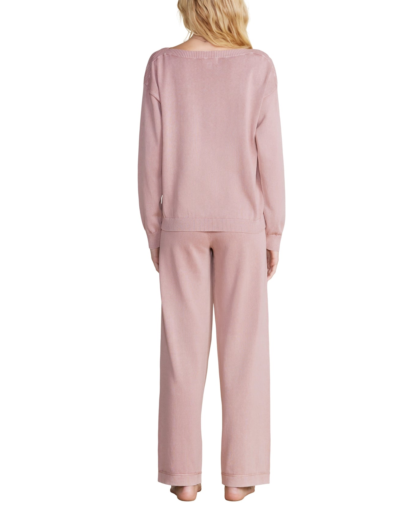 Women | Sunbleached Boatneck Pullover | Teaberry