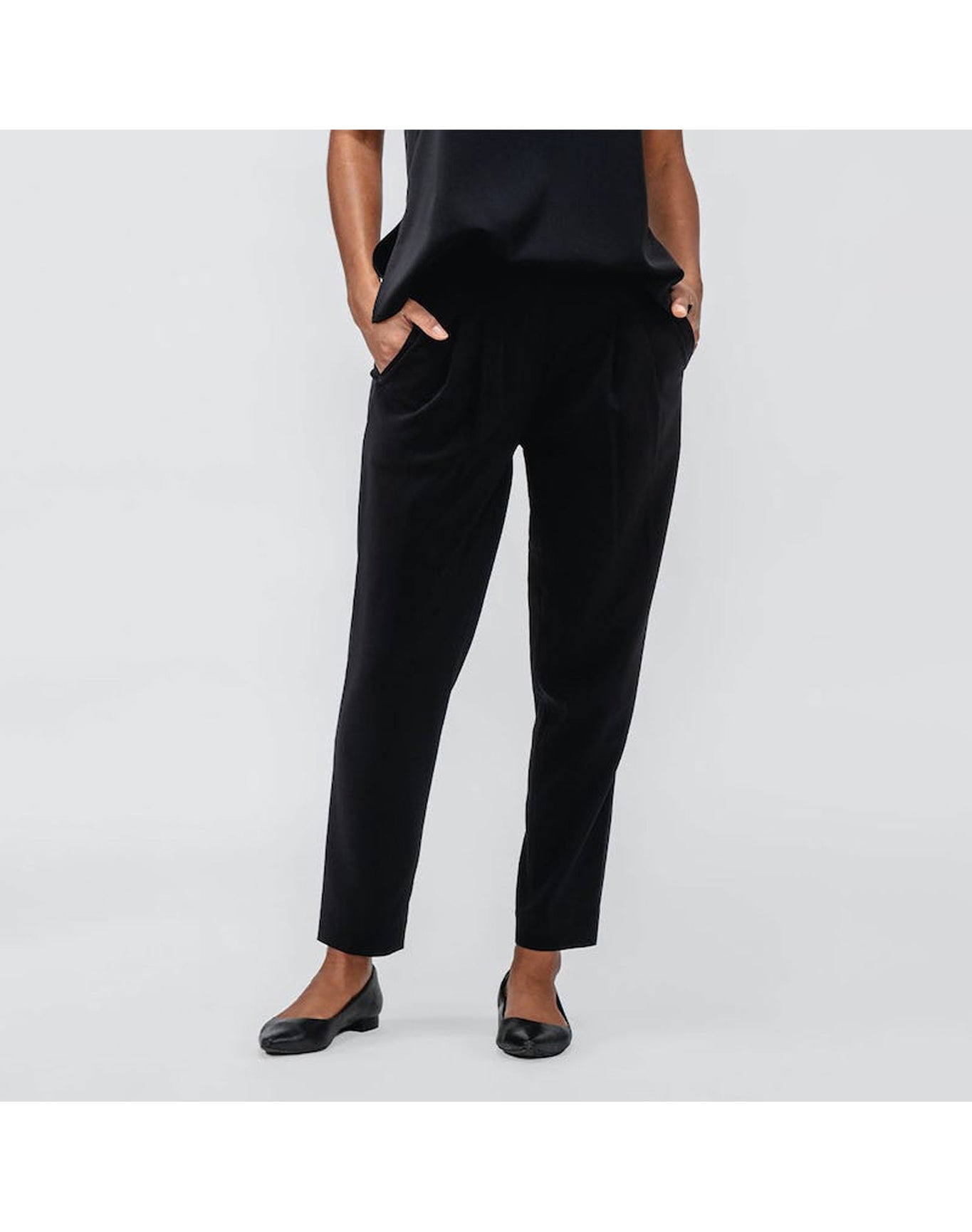 Women | Swift Drape Pant | Black (V1)
