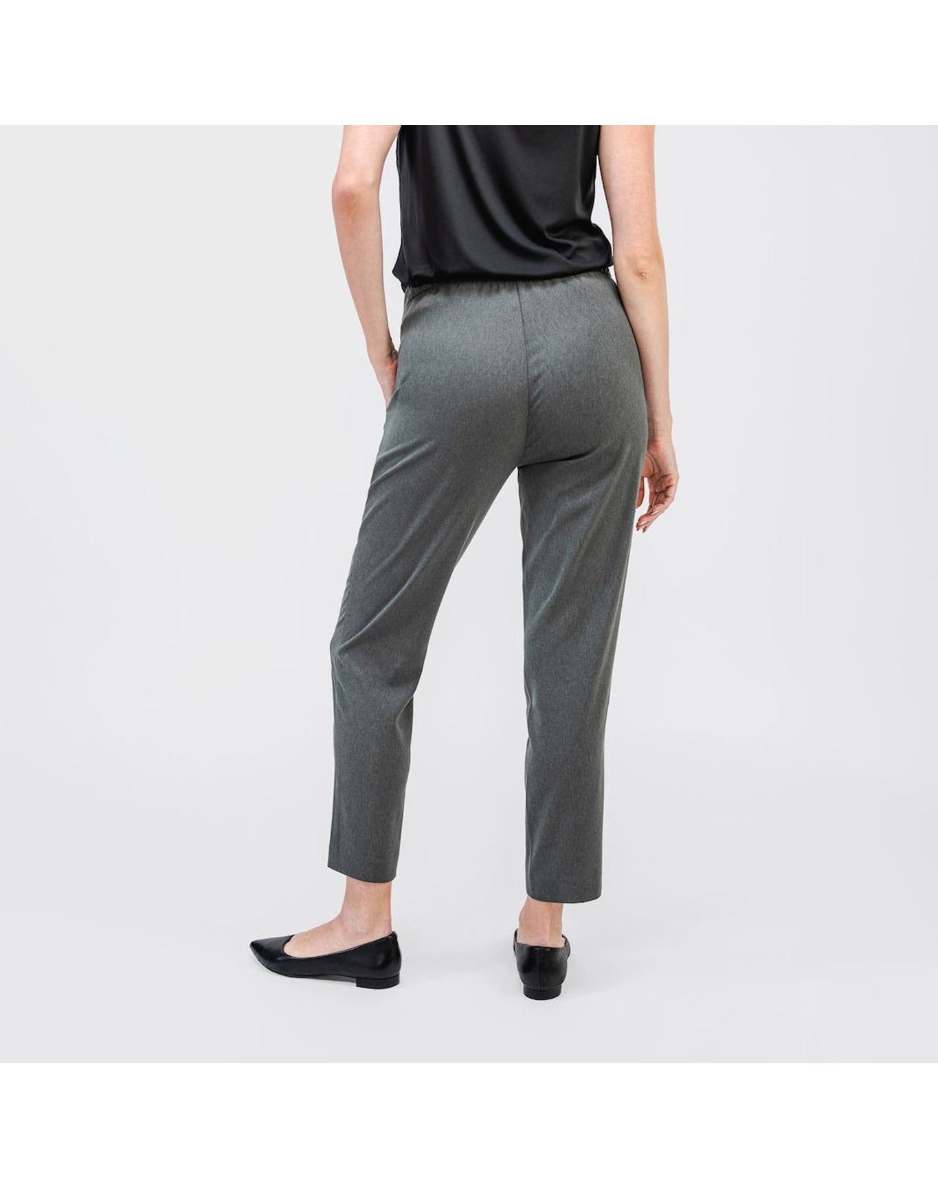 Women | Swift Drape Pant | Charcoal Heather