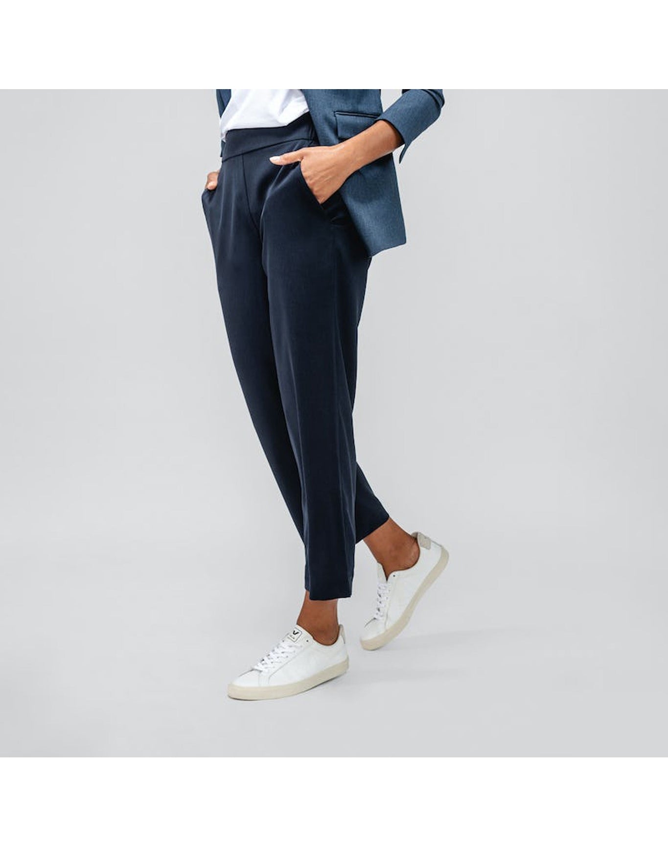 Women | Swift Drape Pant | Navy (V1)