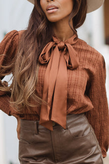 Women | Sybil Blouse | Brown