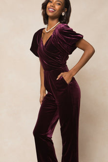 Women | Tessie Jumpsuit | Purple