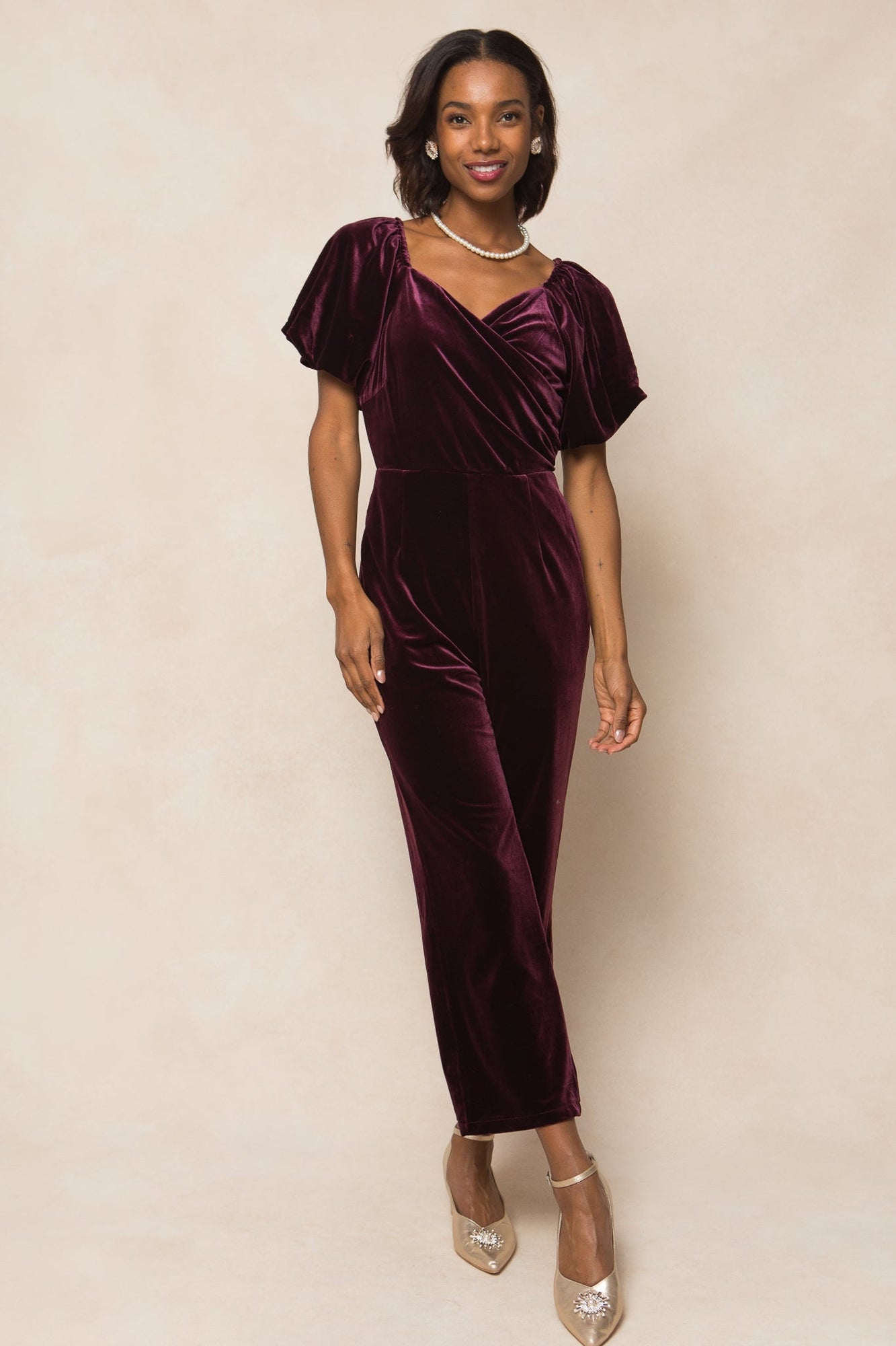 Women | Tessie Jumpsuit | Purple