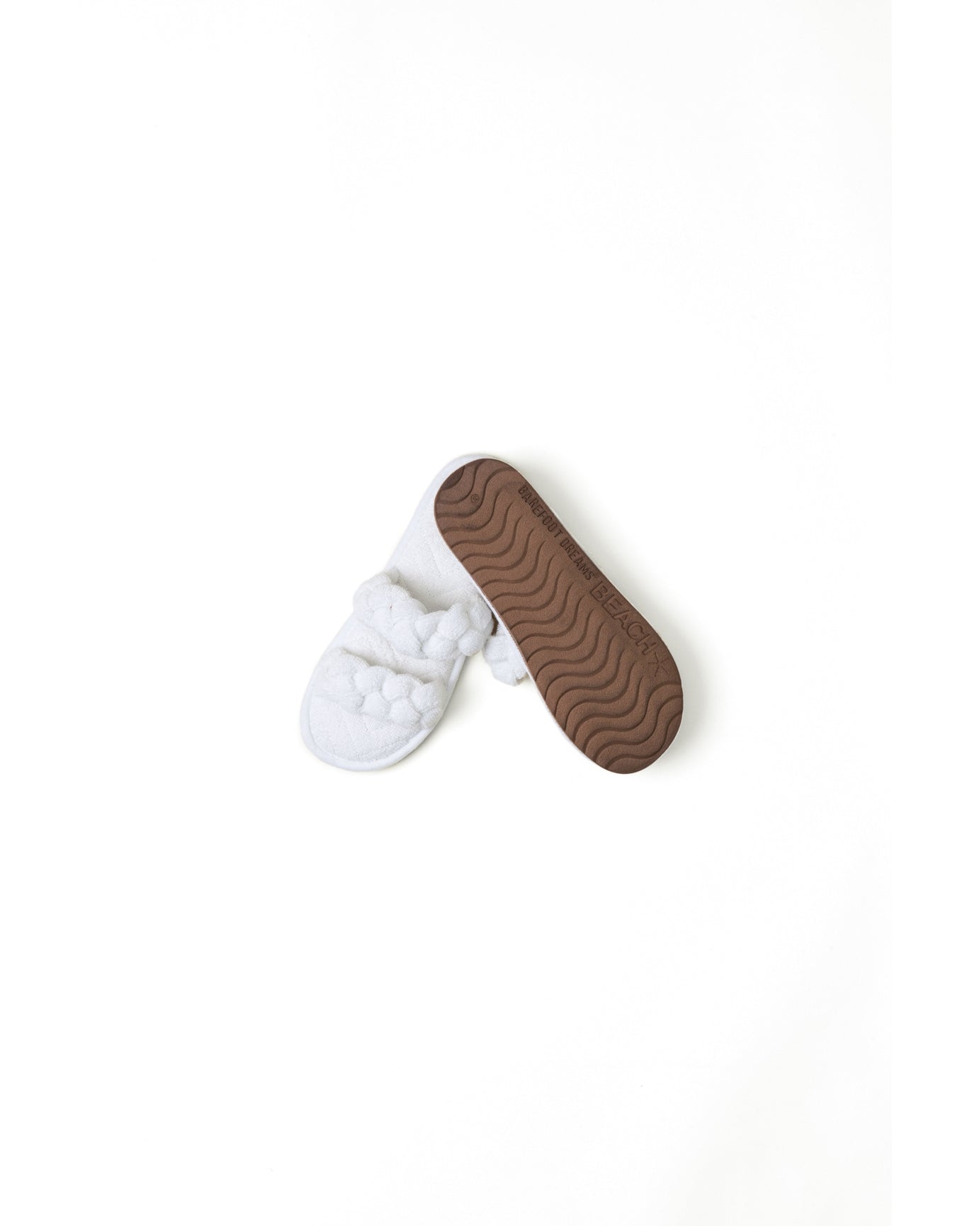 Women | Towelterry Braided Slipper | Sea Salt