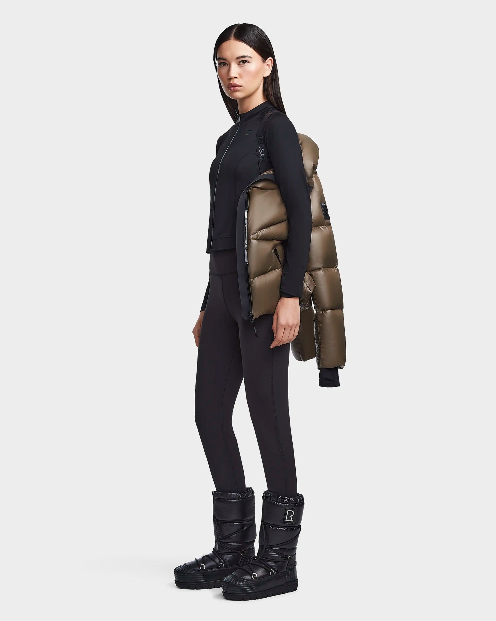 Women | CHRISTELLE S Down Puffer | Light Olive