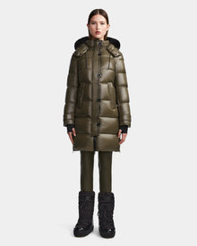 Women | MEYA S Down Puffer | Light Olive