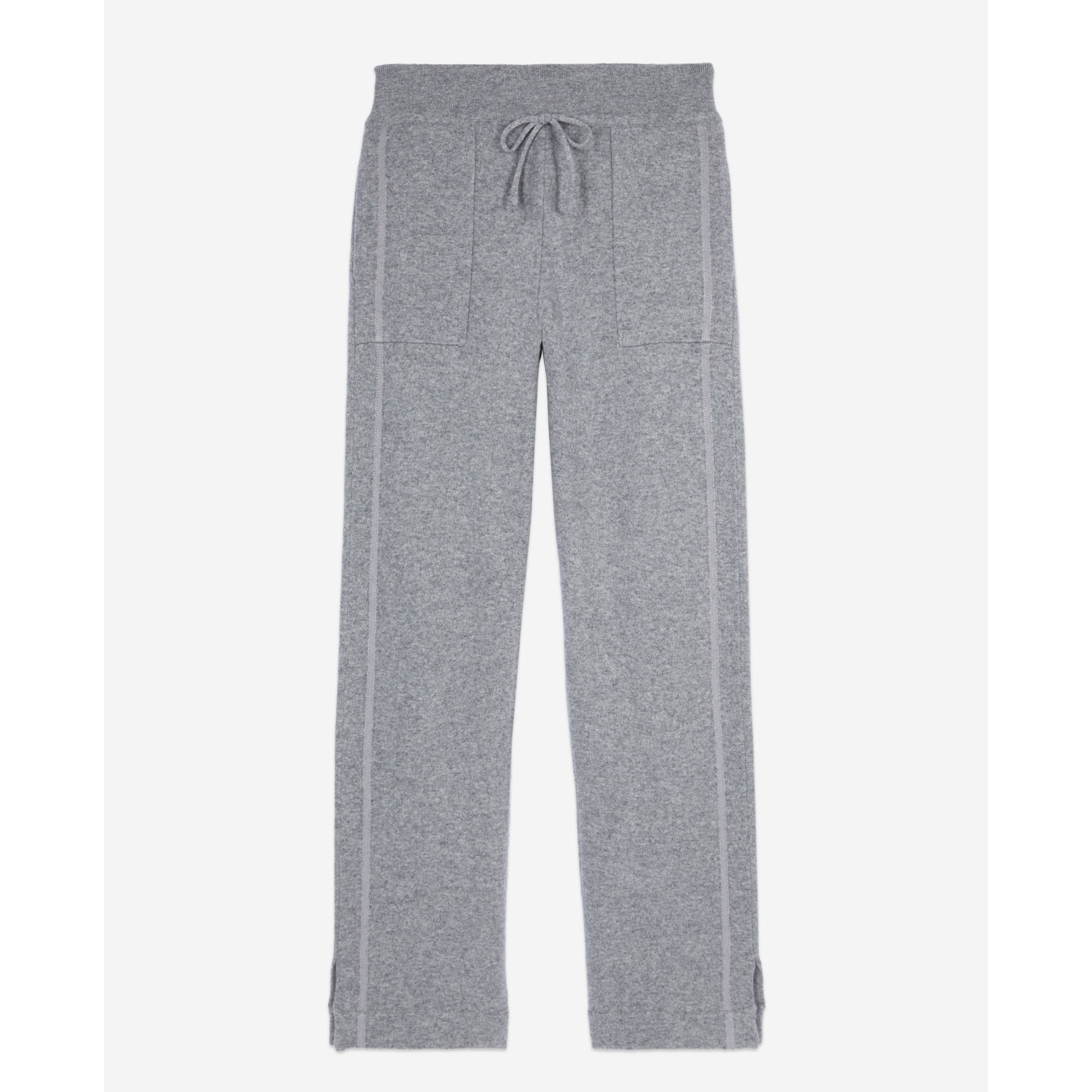 Wool And Cashmere Trousers | Women | Middle Grey Mel