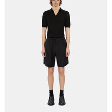 Wool Bermuda Shorts | Men | Black