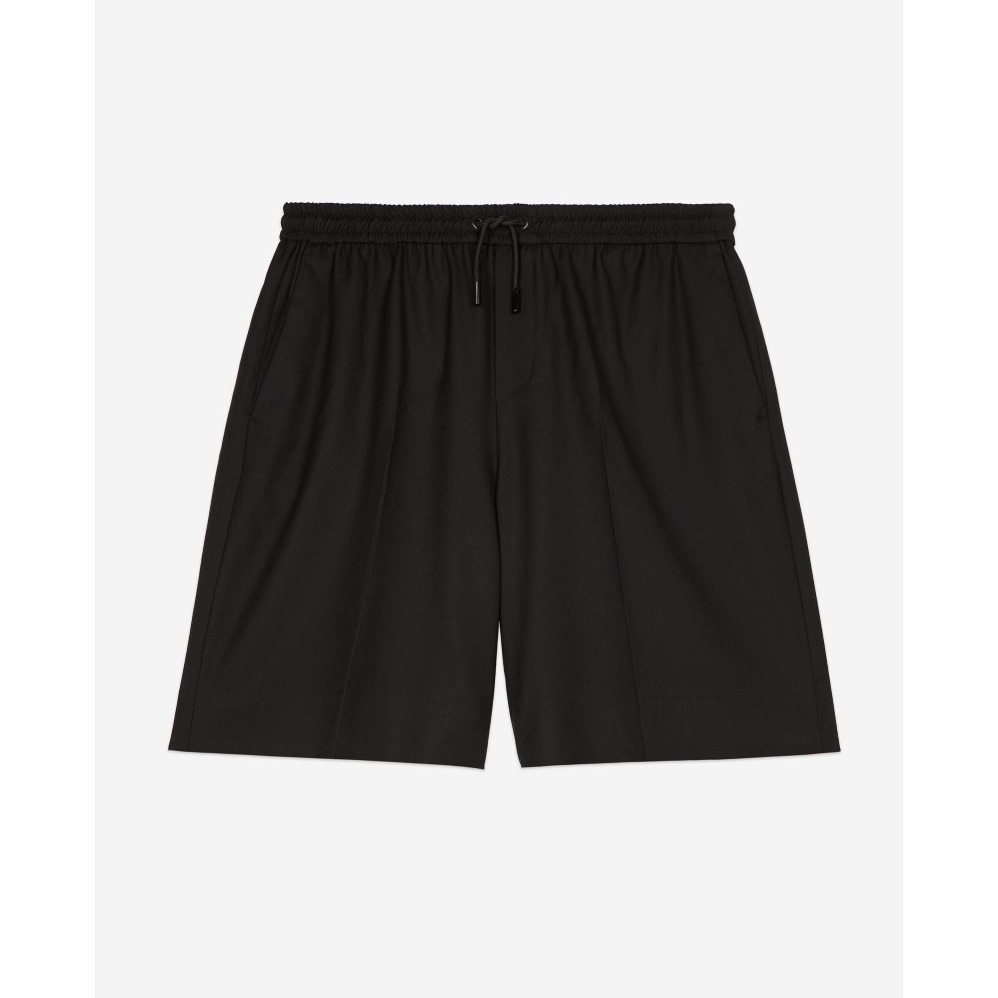 Wool Bermuda Shorts | Men | Black