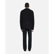 Wool Cardigan | Men | Black