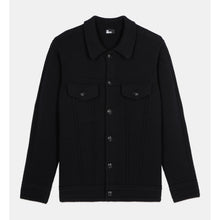 Wool Cardigan | Men | Black