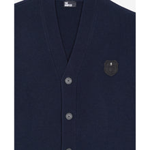 Wool Cardigan | Men | Navy Blue