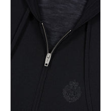 Wool Hooded Cardigan | Men | Black