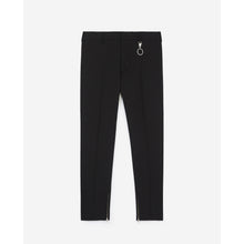 Wool Pants With Zipped Hem | Men | Black