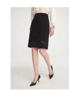 Wool Skirt | Black