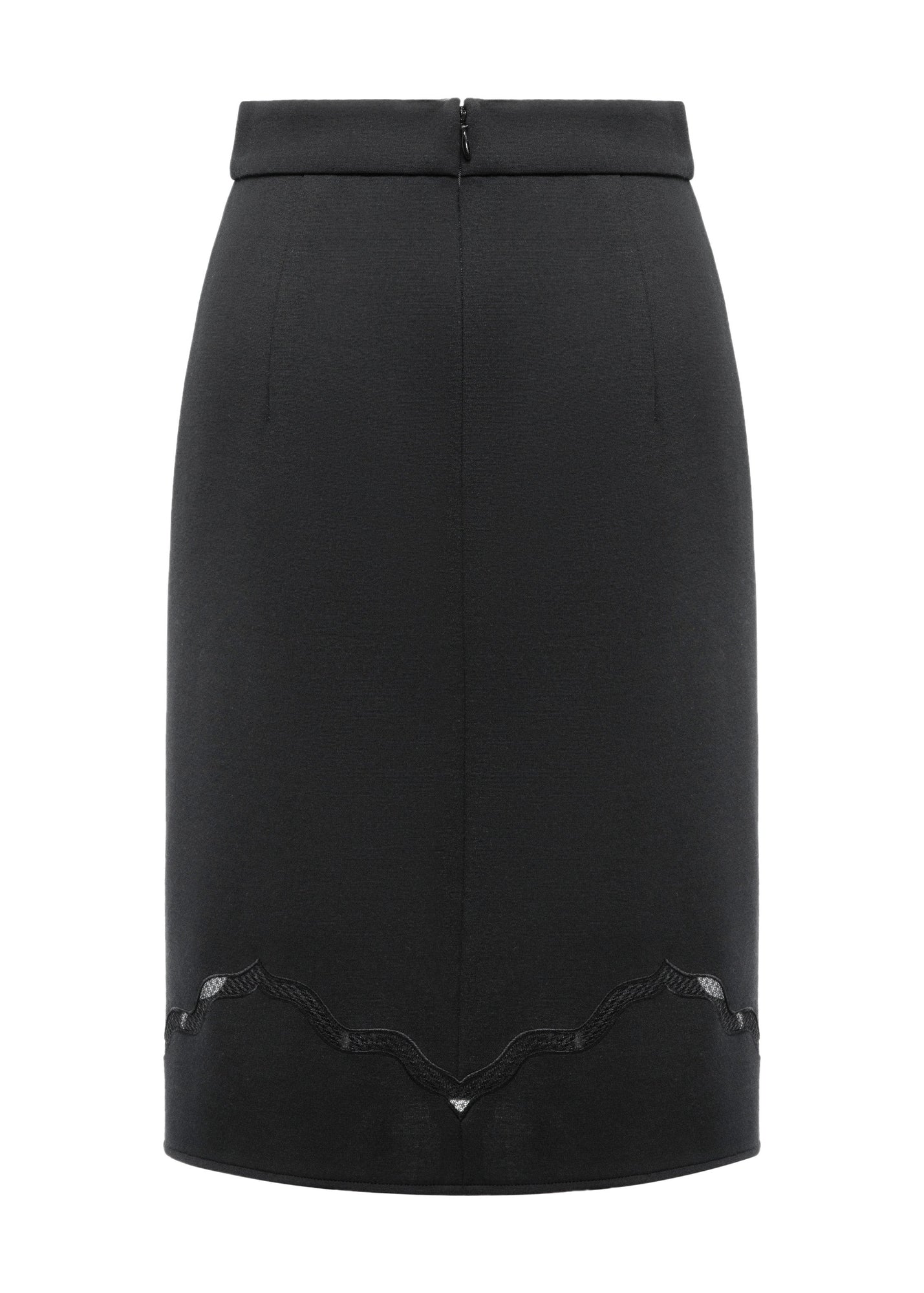 Wool Skirt | Black
