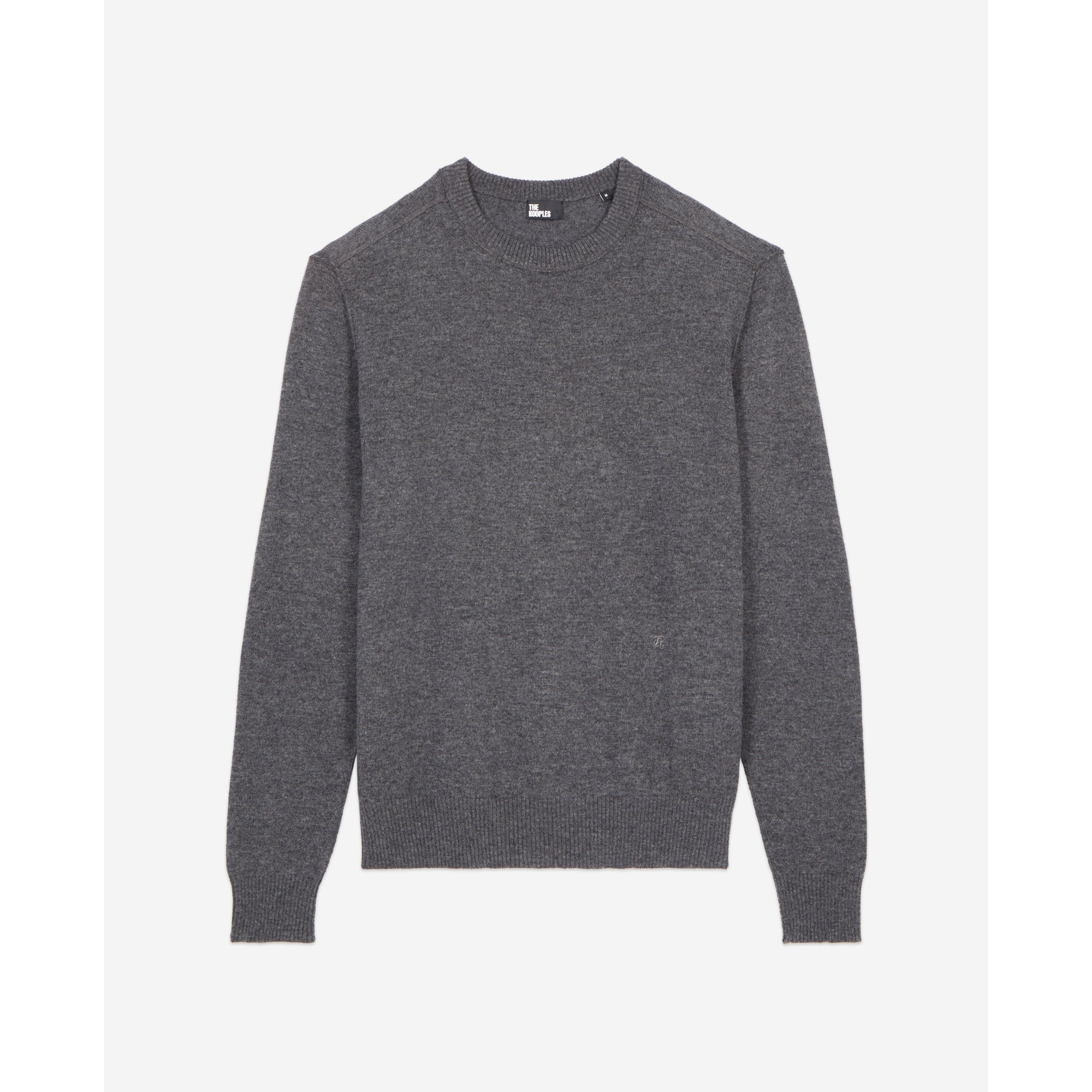 Wool Sweater | Men | Middle Grey Mel