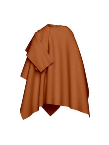 Wrap Cape | Solid Brown
