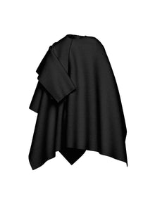 Wrap Cape | Solid Black