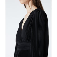 Wrap Top With Pleating | Women | Black