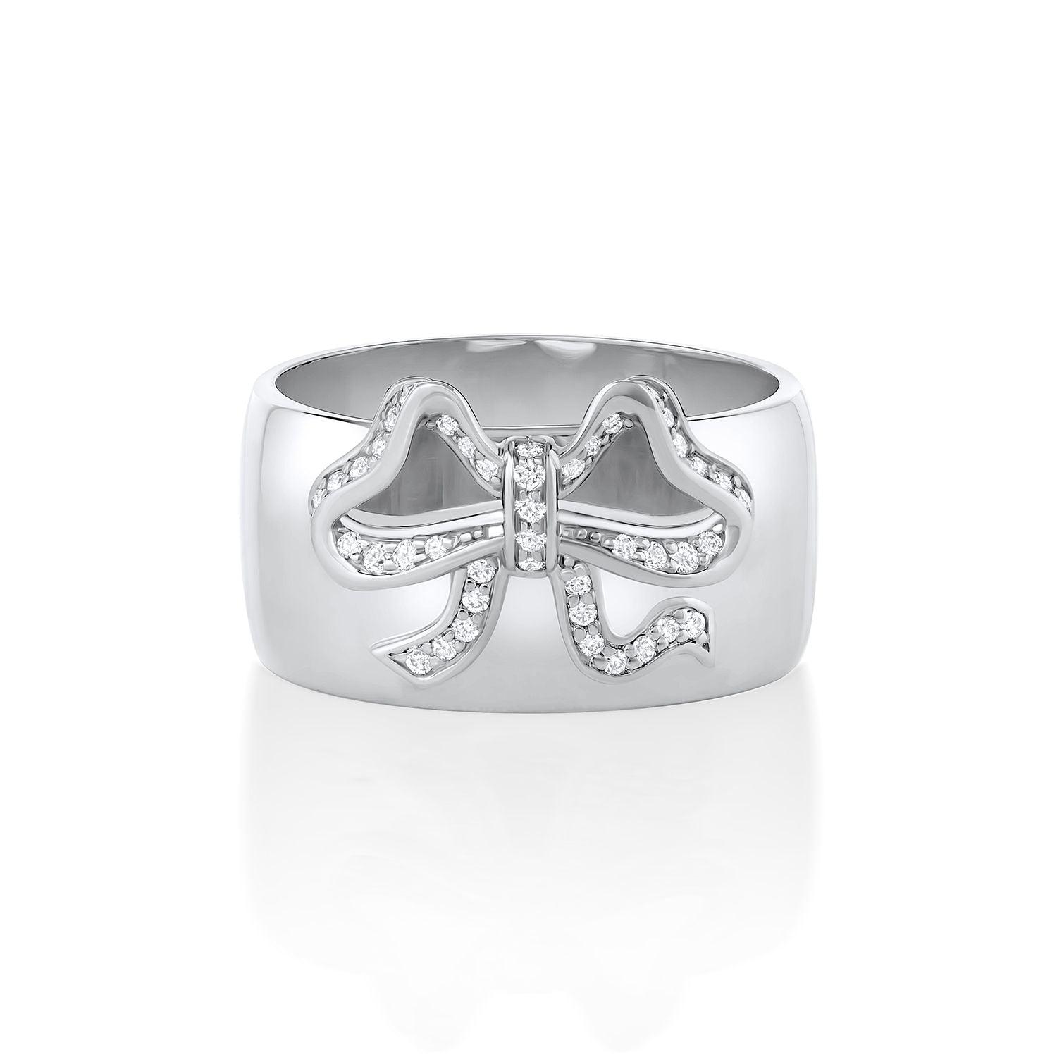 Women | All Wrapped Up Cigar Band | 14k White Gold