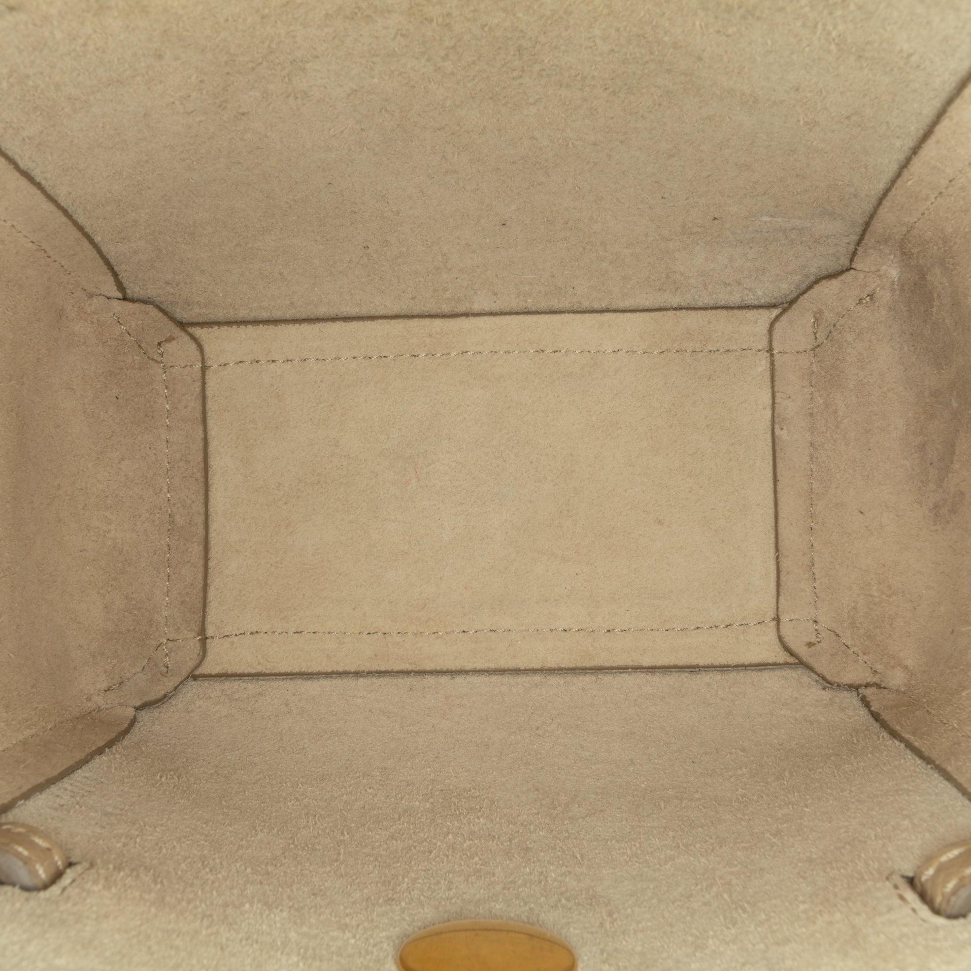 Celine | Pre-Owned Pico Grained Calfskin Belt Bag | Brown/Beige