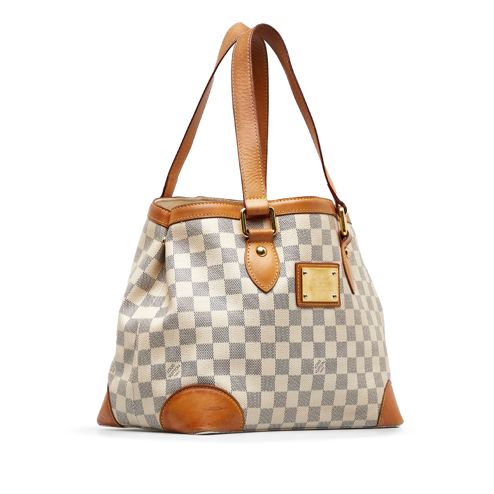 Louis Vuitton Pre-Owned Damier Azur Hampstead PM | Women | White