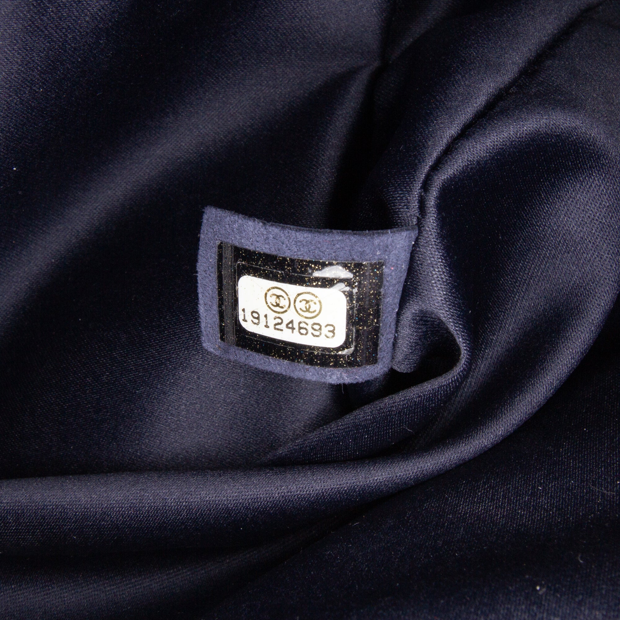 Chanel | Pre-Owned Jumbo Patent 3 Accordion Flap | Blue/Midnight Blue