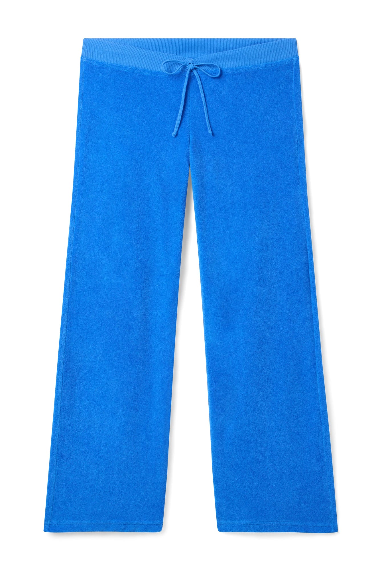 Women | Vintage Terry Crossover Waist Lounge Pant | Marina