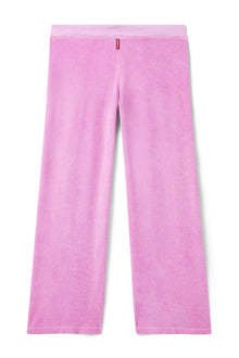 Women | Vintage Terry Crossover Waist Lounge Pant | Violet