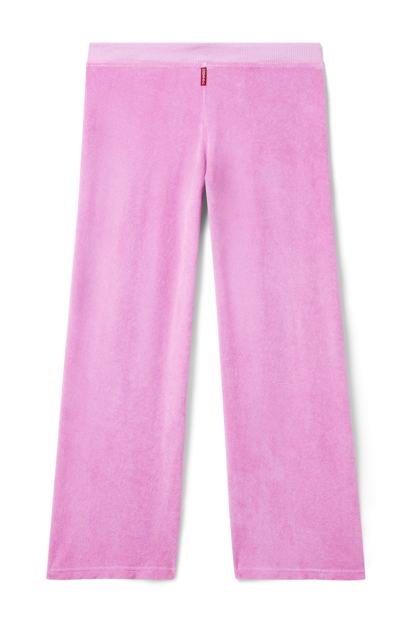 Women | Vintage Terry Crossover Waist Lounge Pant | Violet